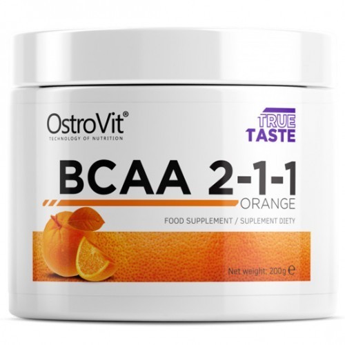 

Аминокислота OstroVit BCAA 2-1-1 200 грамм Апельсин