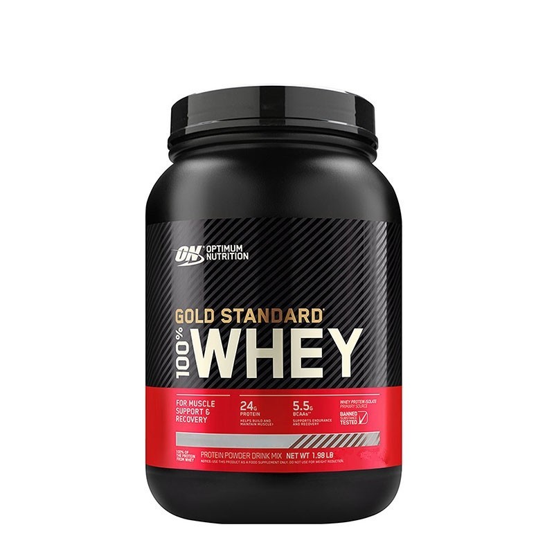 

Протеин Optimum Nutrition Gold Standard 100% Whey 907 грамм Банан-Клубника