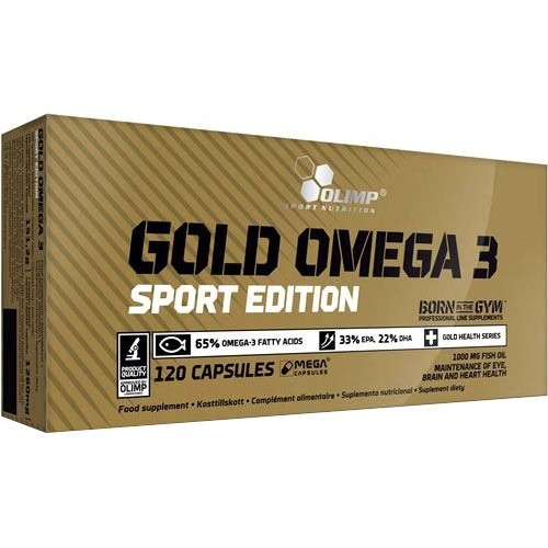 

Жирные кислоты Olimp Gold Omega Sport Edition 120 капсул