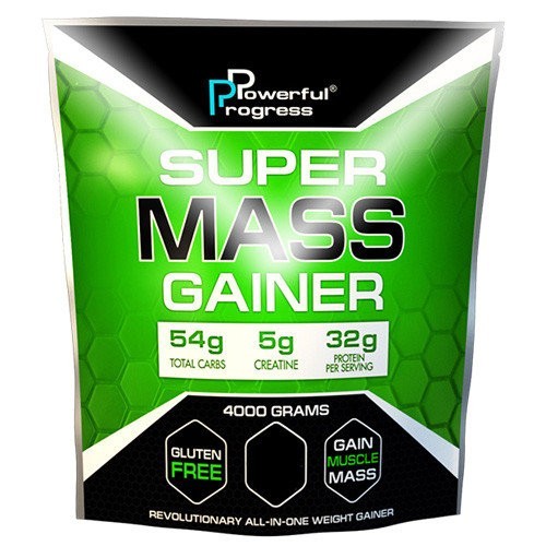 

Гейнер Powerful Progress Super Mass Gainer 4000 грамм Шоколад