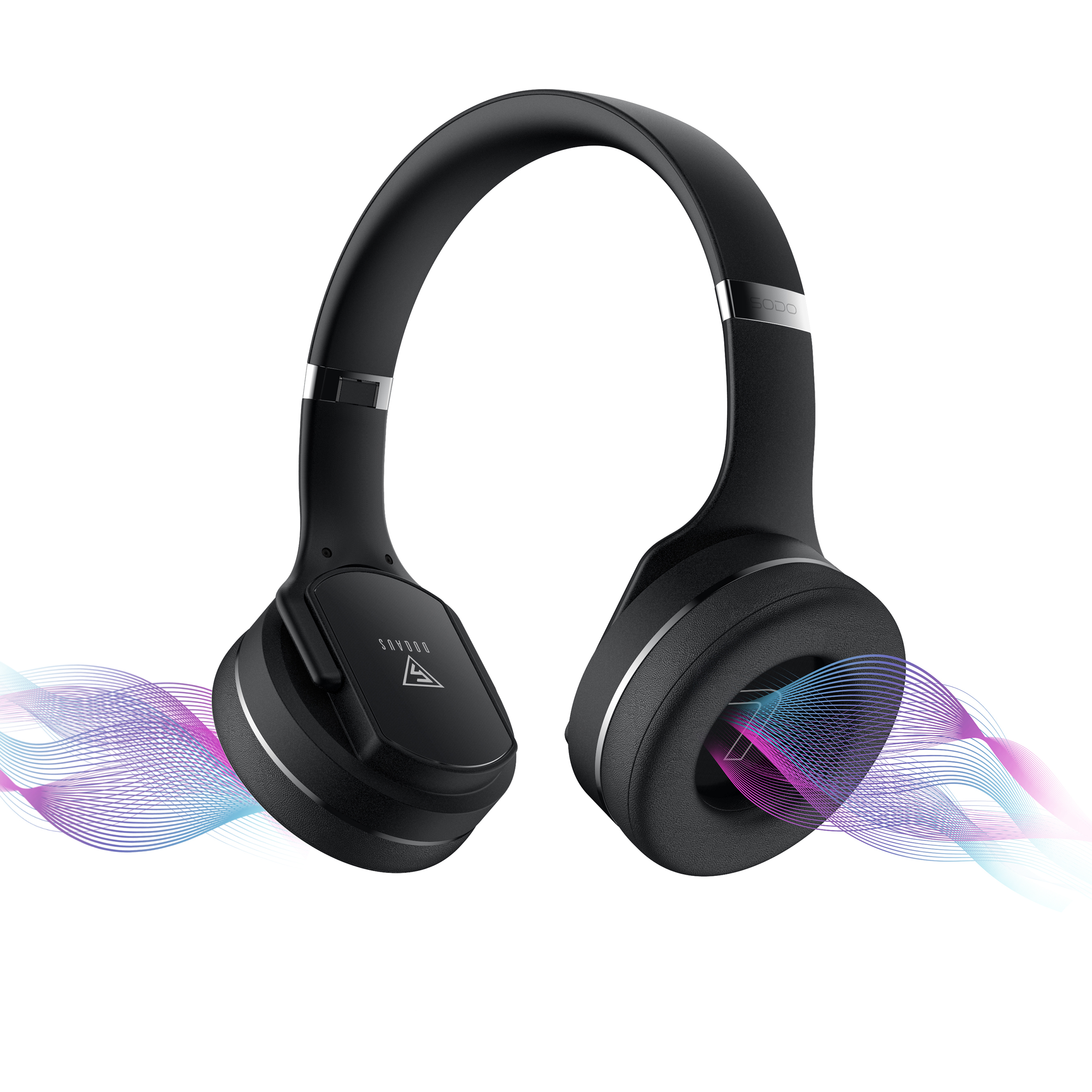 

Беспроводные Bluetooth наушники SODO DOQAUS V2 (Black)