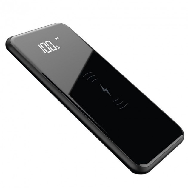 

УМБ Power Bank с беспроводной зарядкой Evio Q2 PD QC 3.0 на 10000 мАч (Черный)