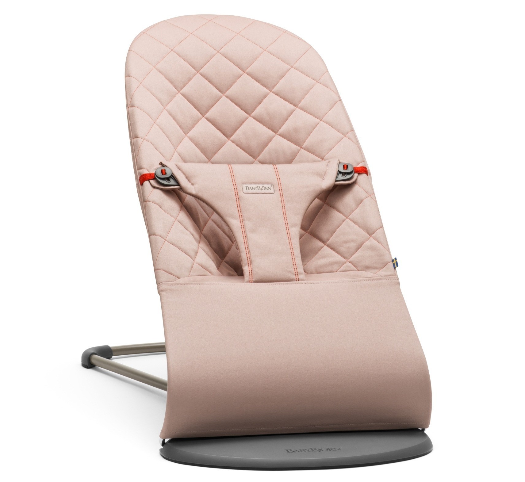 

Кресло-качалка BabyBjorn Bliss Cotton Old rose, 7317680060143