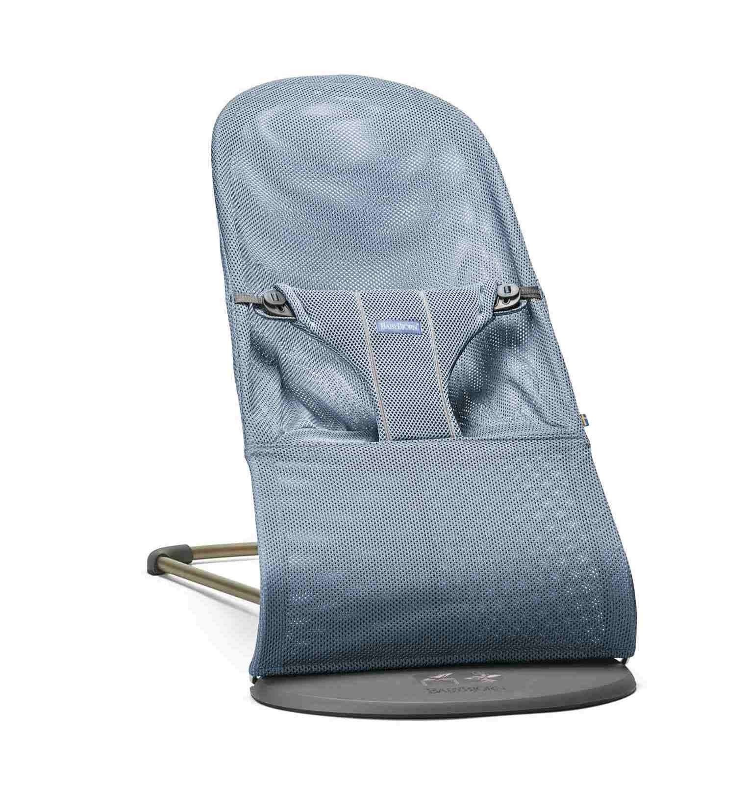 

Кресло-качалка BabyBjorn Bliss Mesh Slate Blue, 7317680060204