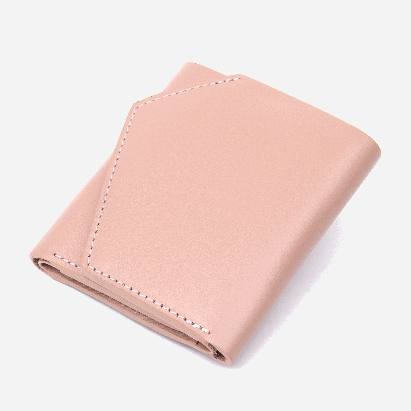 

Женский кошелек кожаный Grande Pelle leather-11472 Бежевый