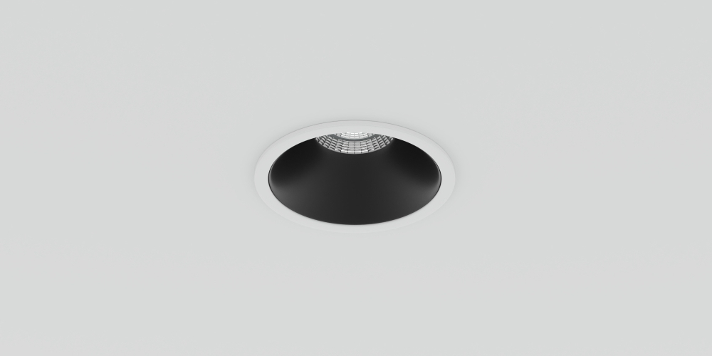 

Встраиваемый точеный светильник LiGHT HUB BASIC 3000К Белый/Чёрный