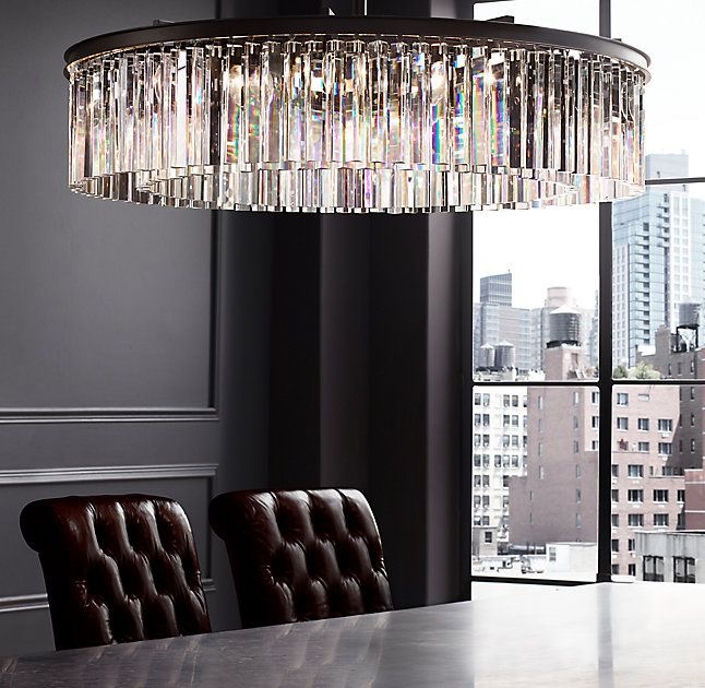 

Люстры в классическом стиле Modern Crystal Black D - 800 055776/800