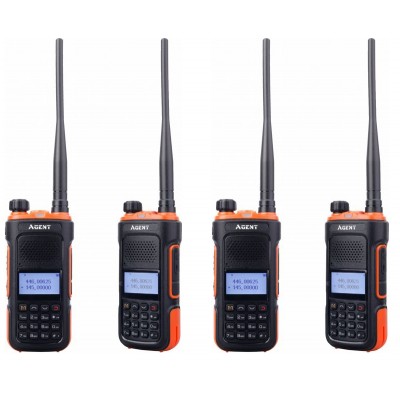 

Портативная рация Agent AR-UV10 Quad Pack комплект 4 шт (AR-UV10_4)