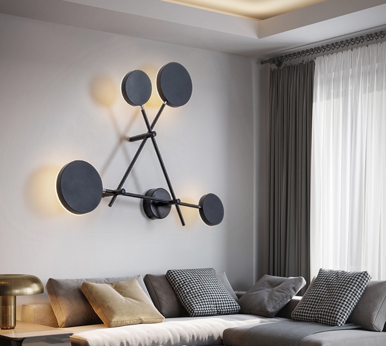

Настенные бра Molecular Wall Light 051060/4 bk