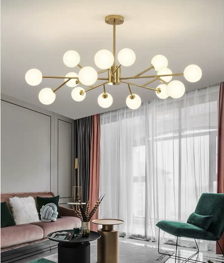 

Рожковая серия люстр Grand Bunch Lamp 051877/18 gd