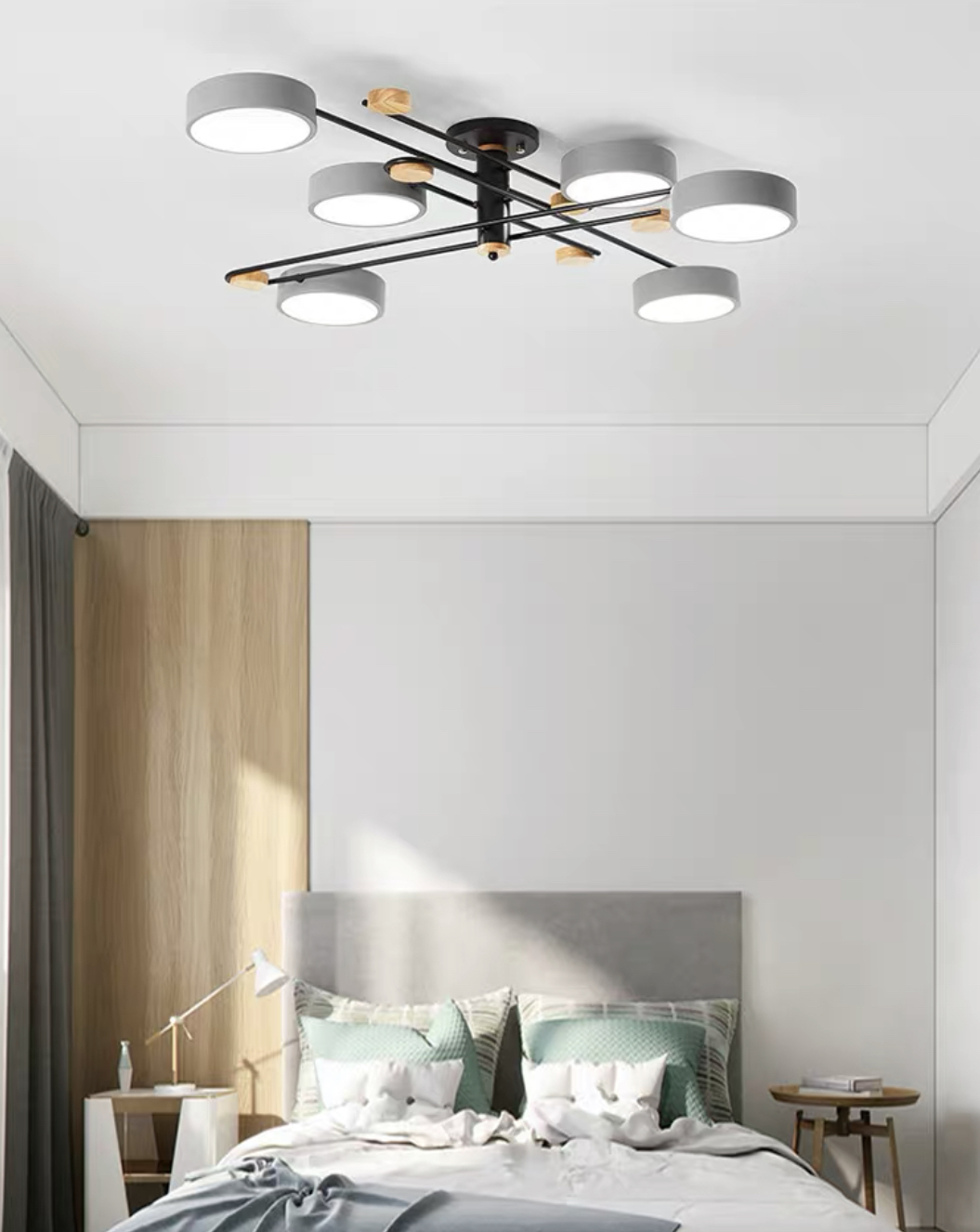 

Серия люстр Nord Scandinavian Lamp 053948/6 bk/gray