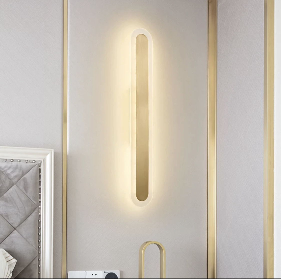 

Настенные светильники Longi wall lamp Gold 054004/600