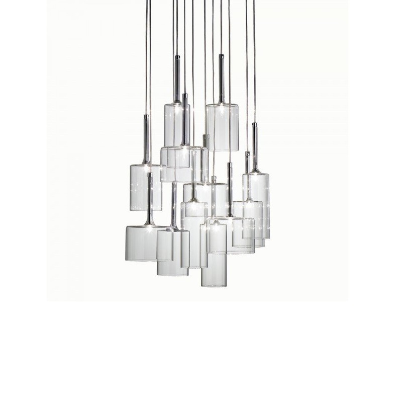 

Тросовые люстры Spiral Light 052996/9 cl