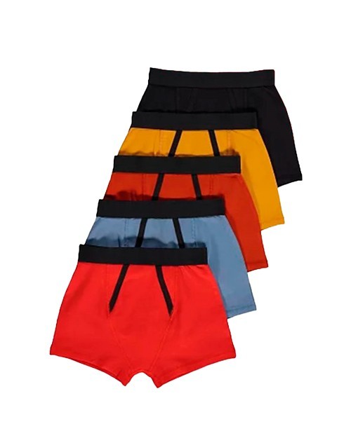 

Набор трусов George для мальчика боксеры Contrast Trim Trunks 5 Pack 110 см