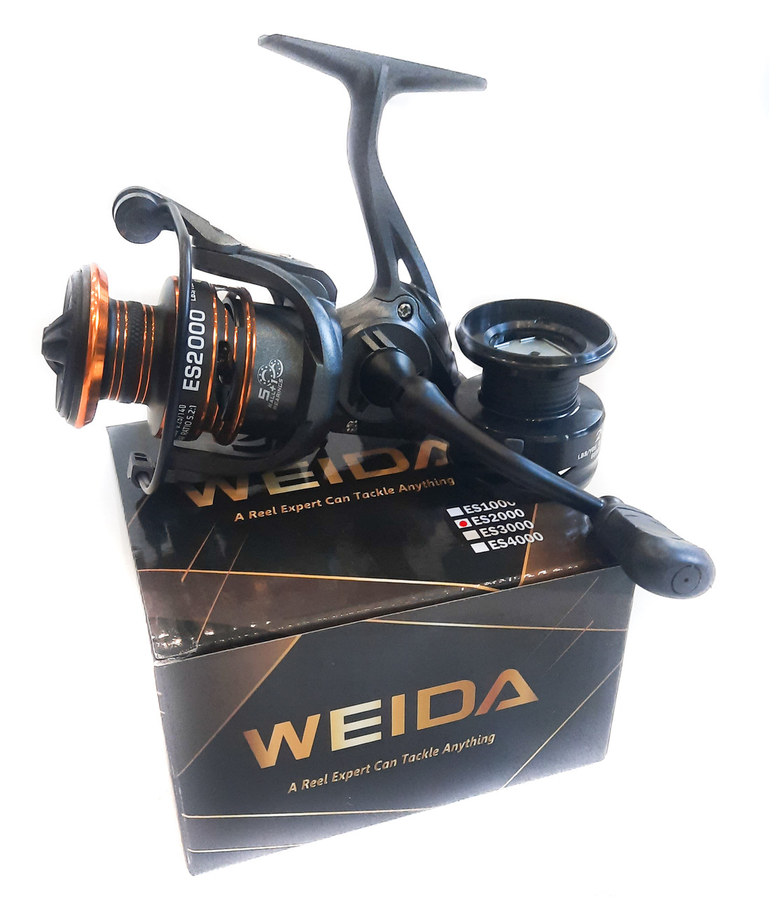 

Спиннинговая катушка Kaida ( Weida) ES 1000 5+1