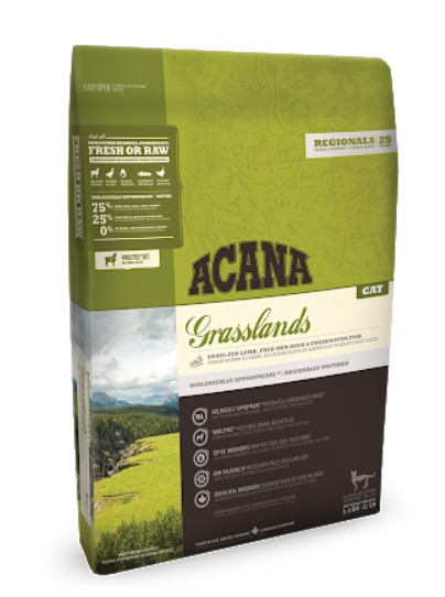 

Сухой корм для кошек ACANA Grasslands Cat для всех пород с ягненком и уткой 1.8 кг (776564420)