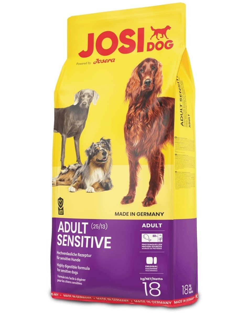 

Сухой корм Josera JosiDog Adult Sensstive для взрослых собак с чувствительным пищеварением 18 кг (1969)