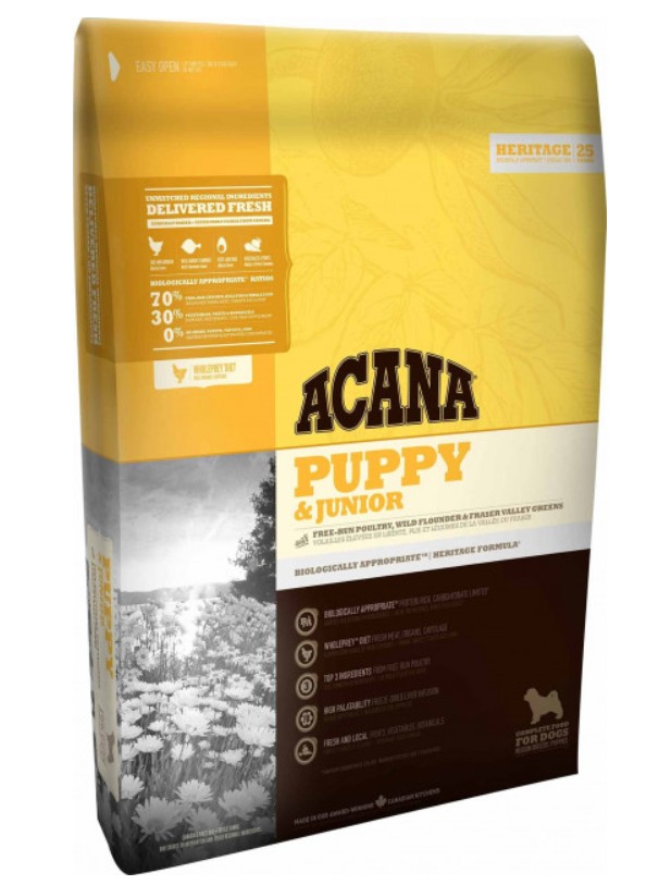 

Сухой корм ACANA Puppy & Junior для щенков средних пород 6 кг (773644862)