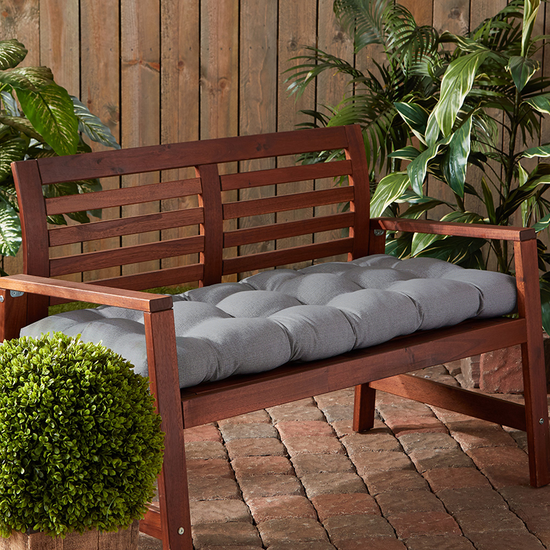

Подушка на лавку Time Textile Kanzas Steel Серый TT165122-sp 40x150