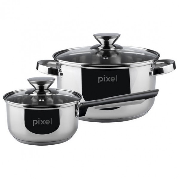 

Набор посуды Pixel Baden из нержавеющей стали 4 предмета (PX-6000) (NP)