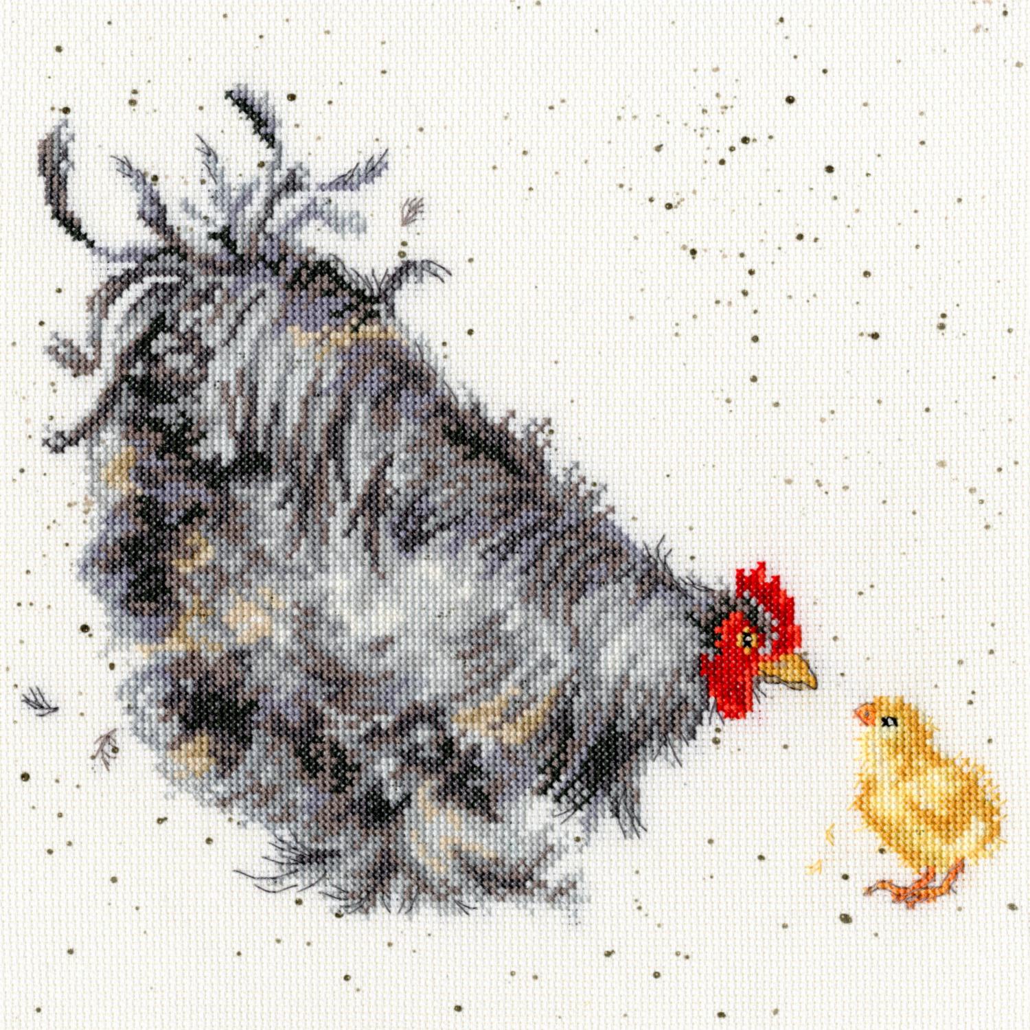 

Набор для вышивания крестом Mother Hen Мать Курица XHD50 Bothy Threads