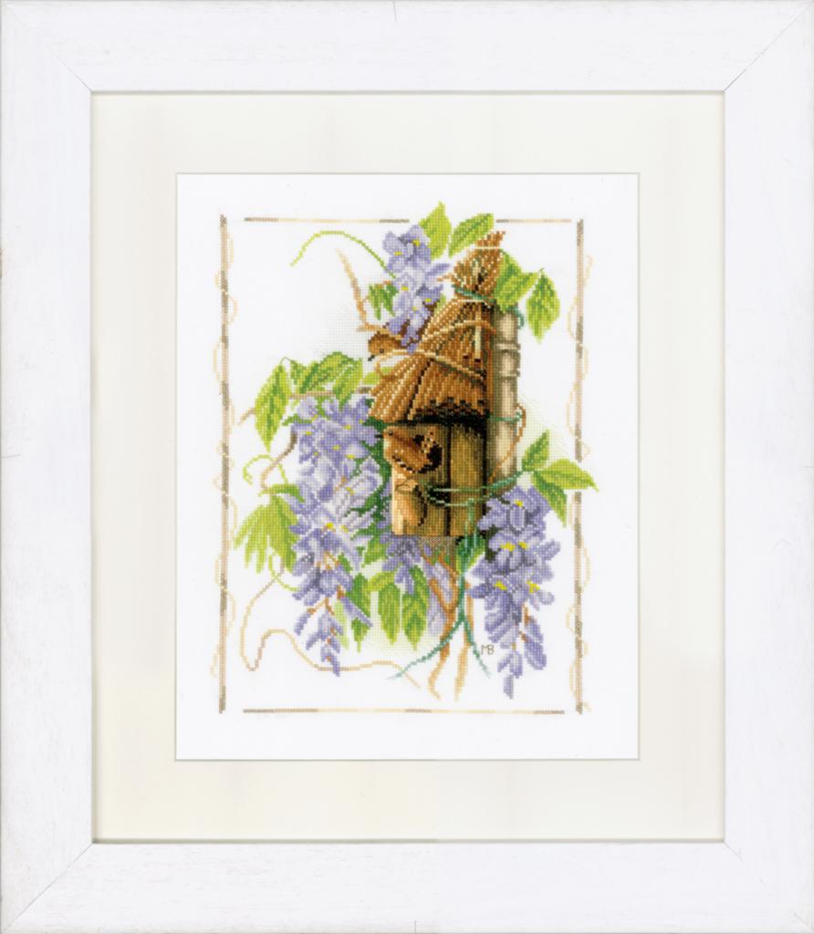 

Набор для вышивки крестом LanArte Wisteria Глициния PN-0021194