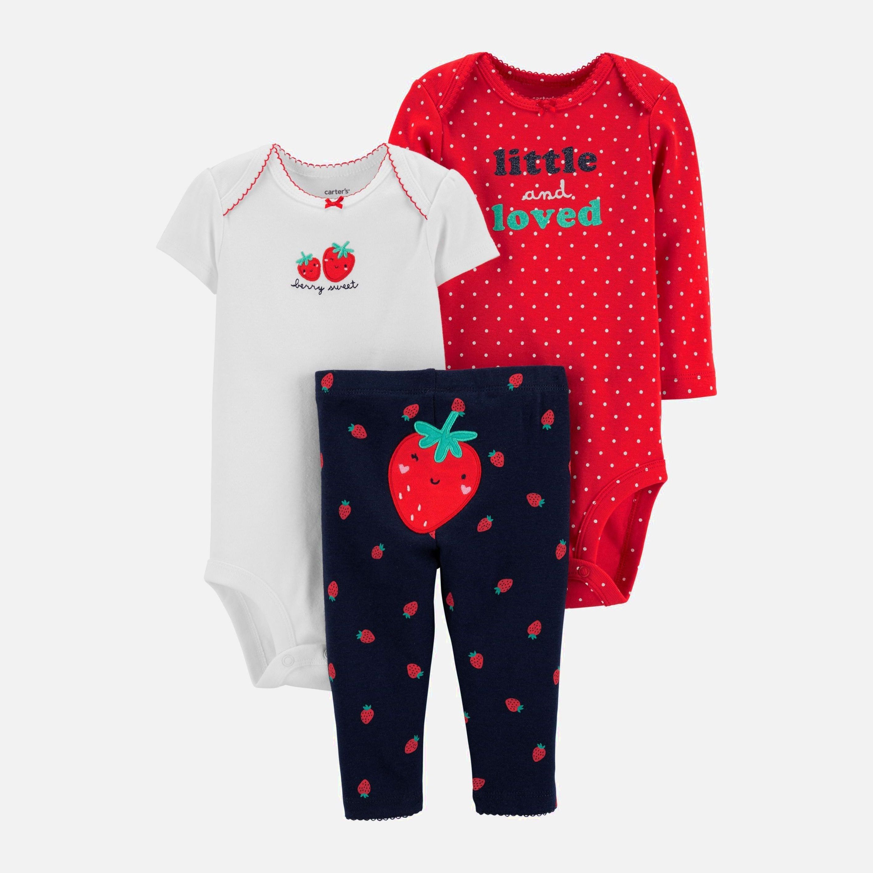 

Комплект (боди 2 шт + леггинсы) Carters 1H364810 62 см 960 MC Multicol