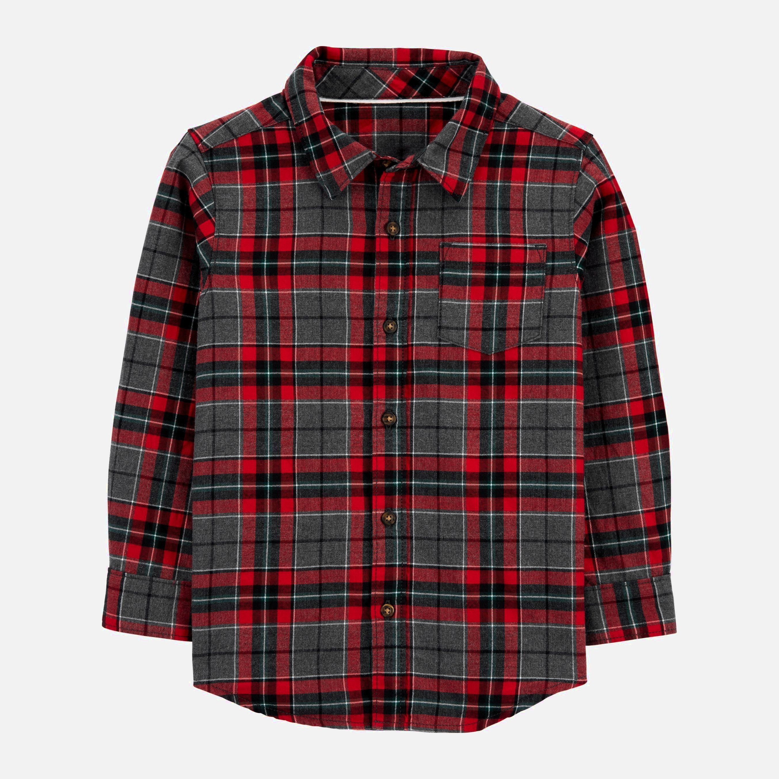 

Рубашка Carters 3J216610 122 см 981 PL Plaid