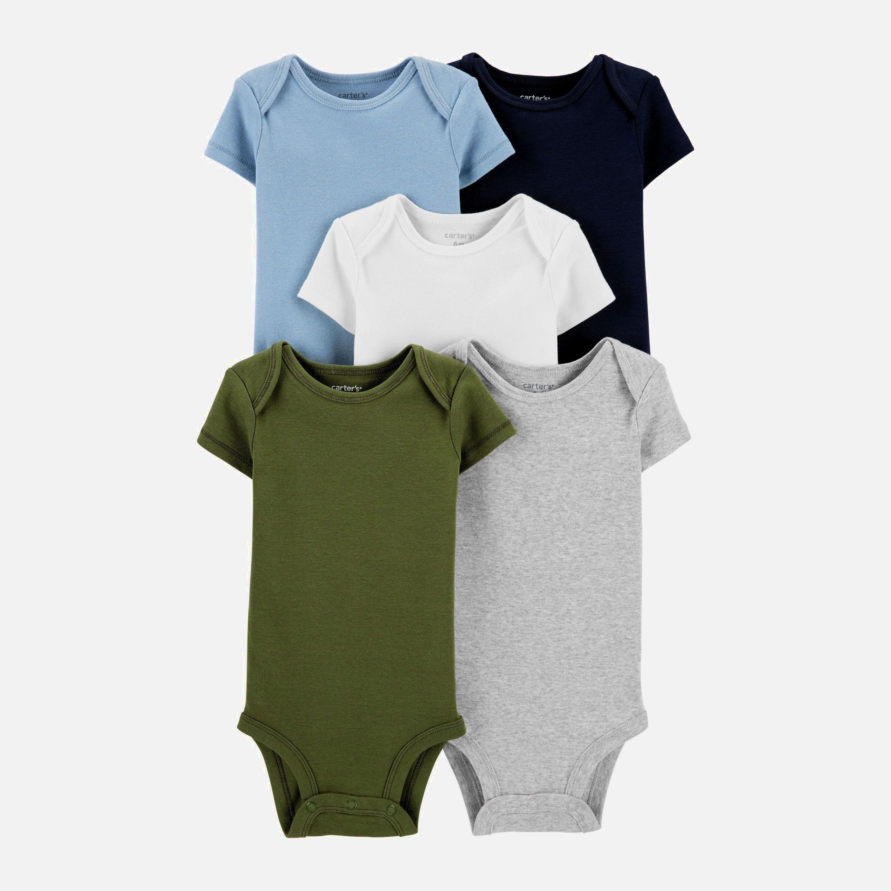 

Боди-футболка Carters 1I721010 83-86 см 5 шт 999 AST Assorted