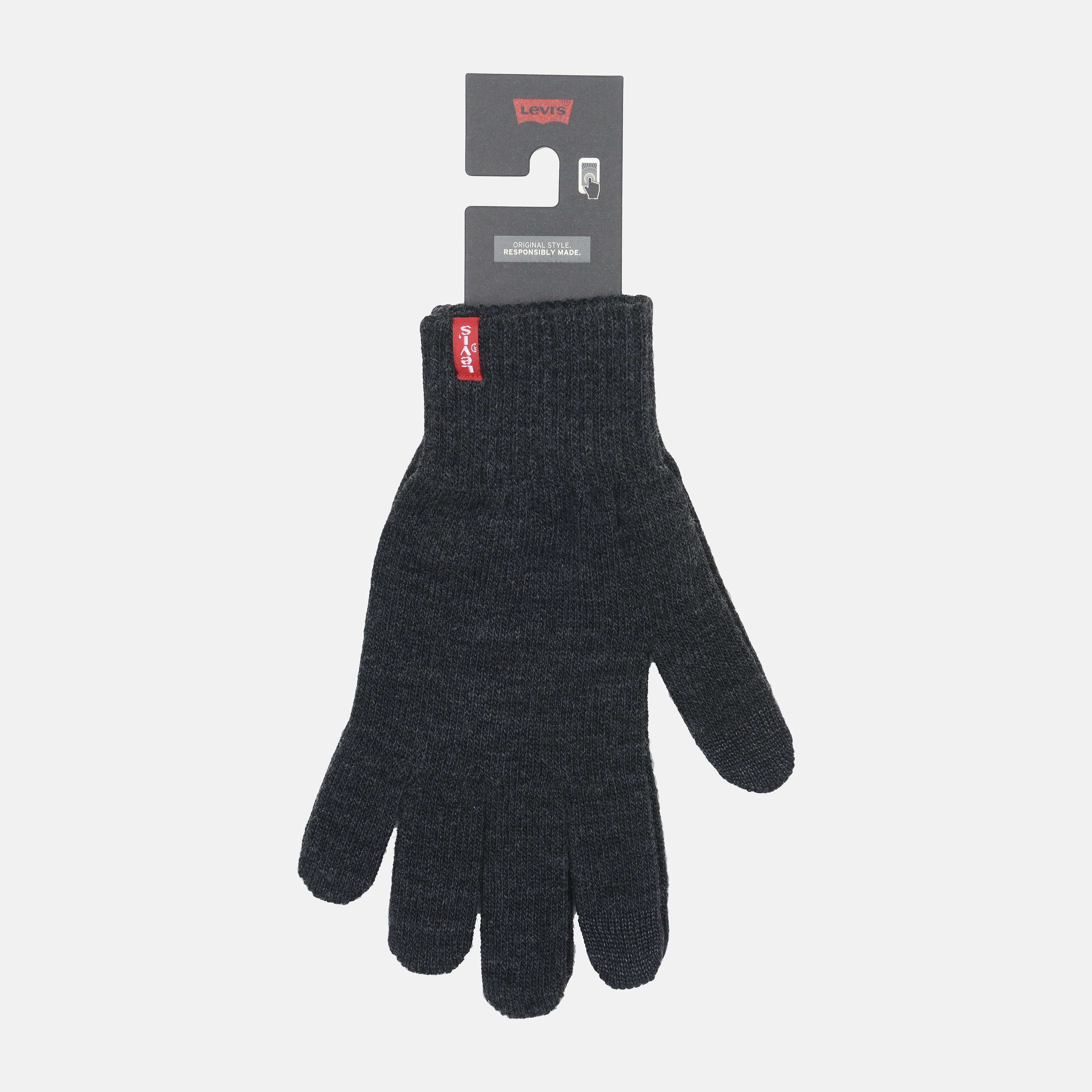 

Перчатки Levi's Ben Touch Screen Gloves 222283-11-56 S Dark Grey