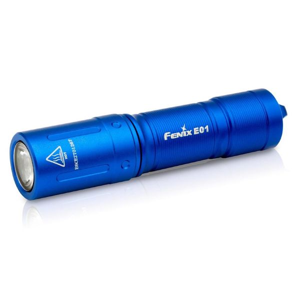

Фонарь-брелок Fenix E01 V2.0 (Cree XP-G2 S3, 100 люмен, 3 режима, 1xAAA), синий