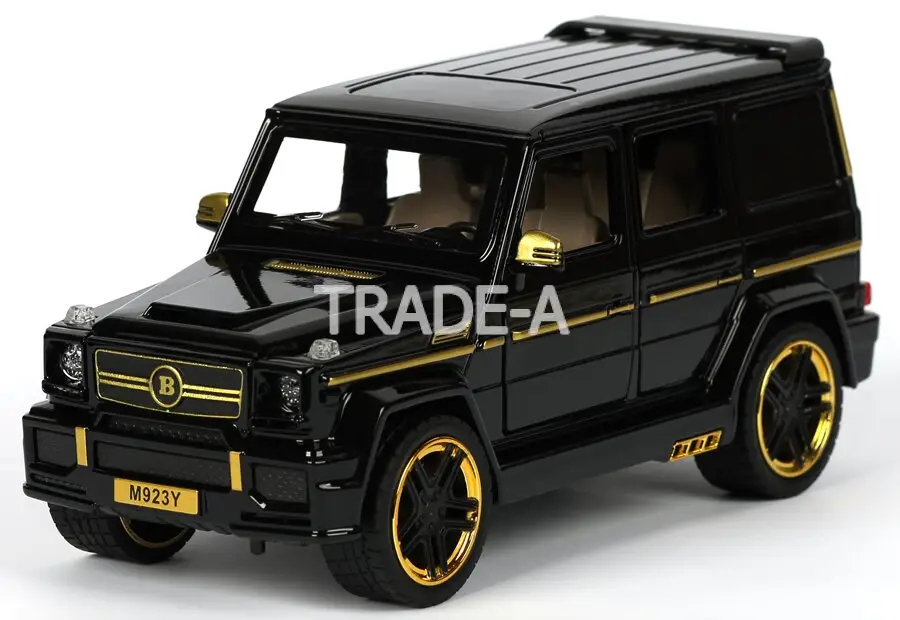 

Машинка Автопром 7688BL Mercedes-Benz G-Wagen 65 AMG Brabus черный