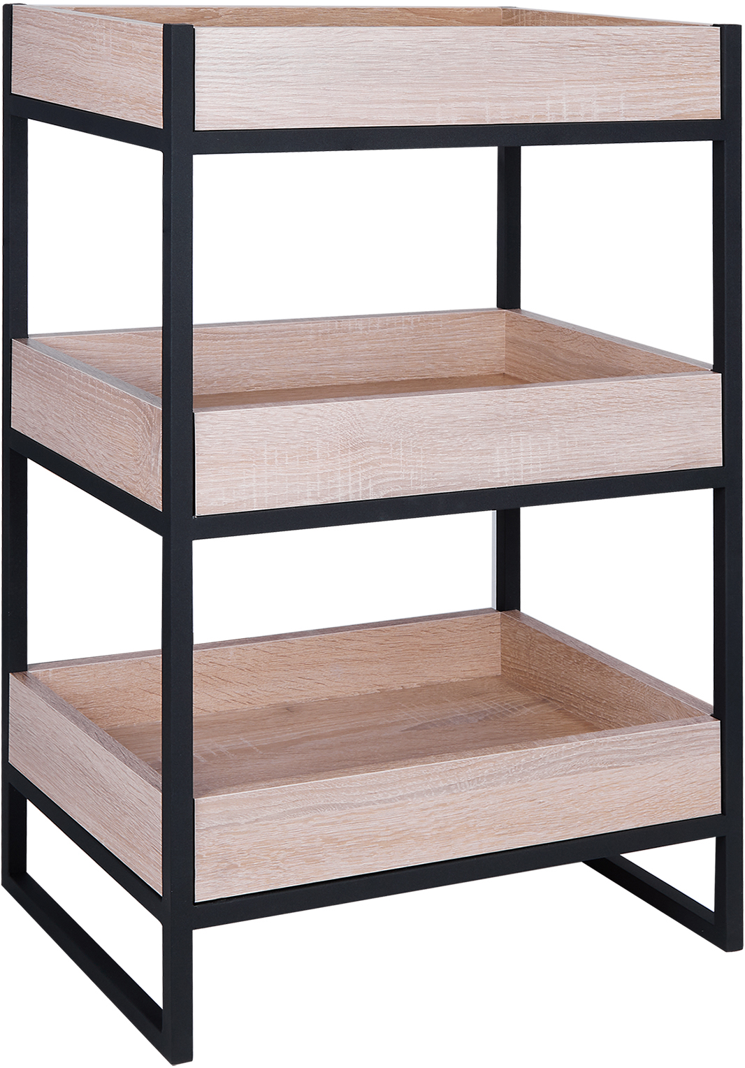 

Стеллаж напольный QTAP Taurus 500х800х350 Whitish Oak QT24752SN800WO