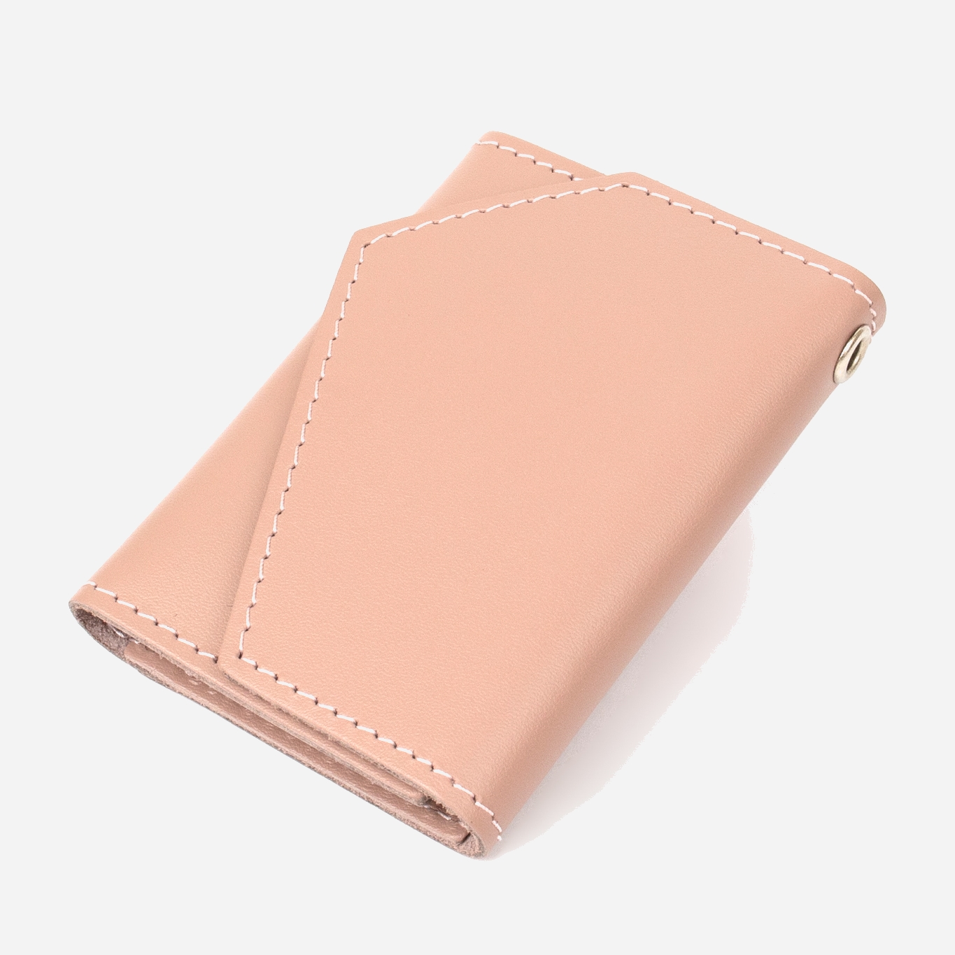 

Ключница кожаная Grande Pelle leather-11393 Розовая