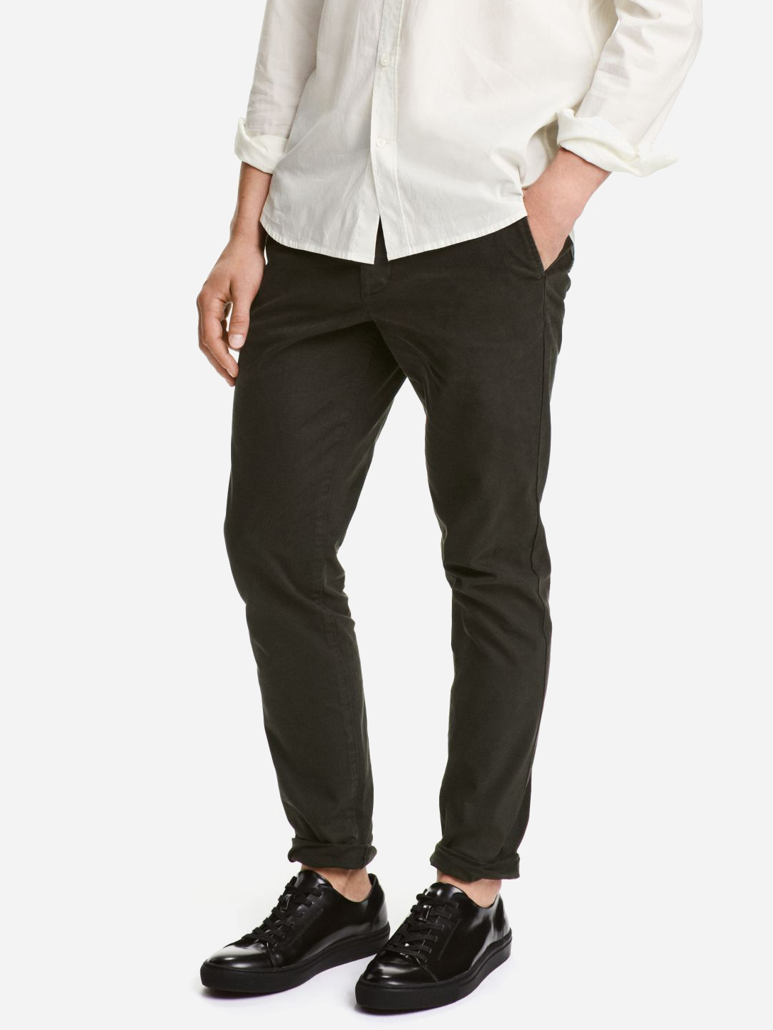 

Брюки H&M 3746344  Хаки, Брюки H&M 3746344 48 Хаки