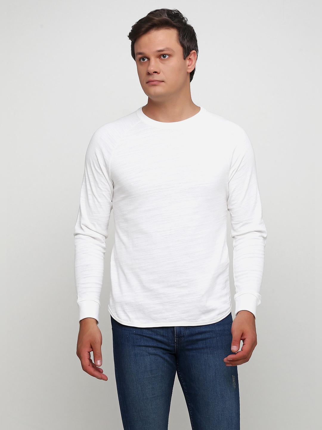 

Лонгслив H&M 4628700 XL Белый