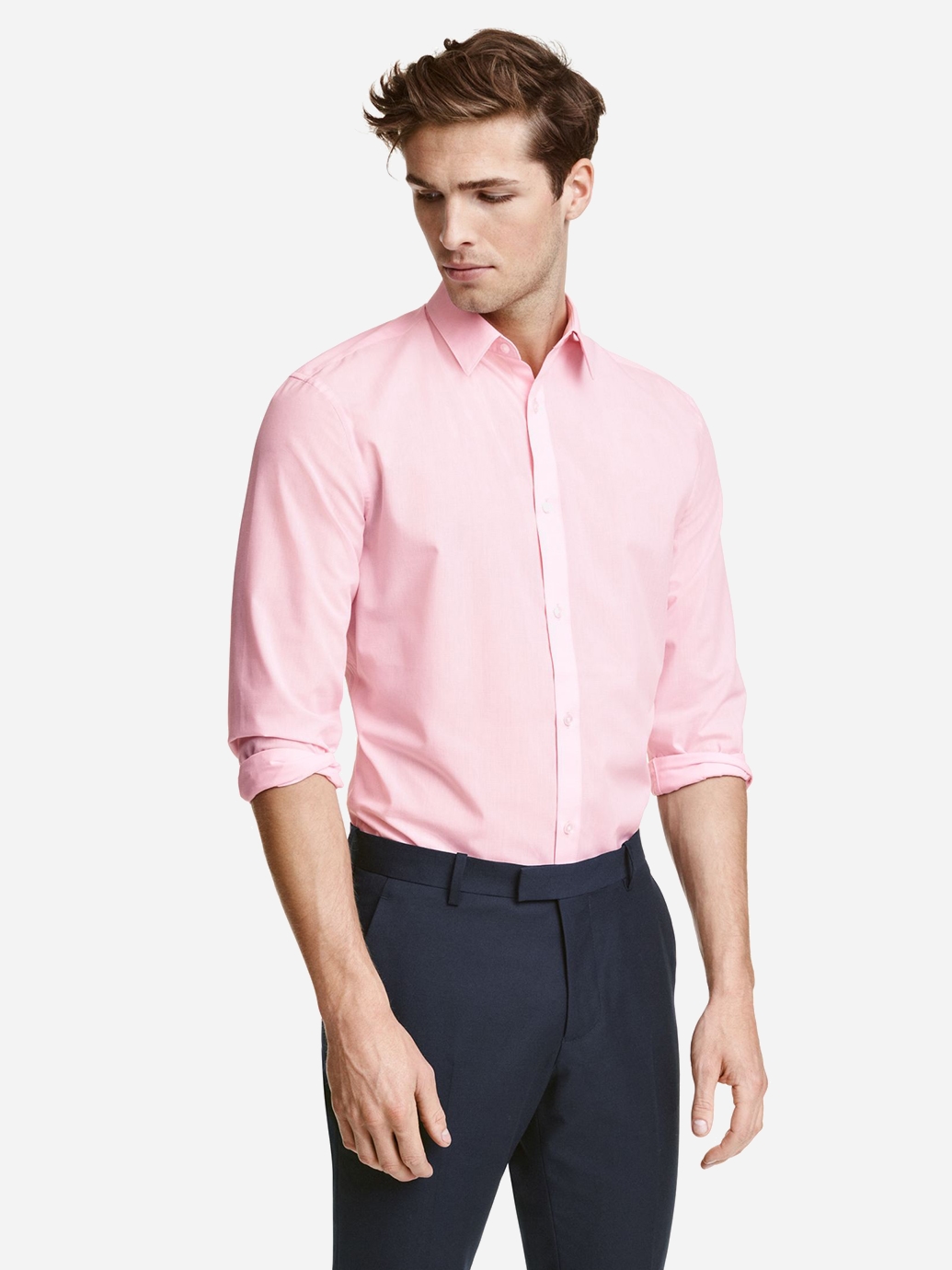 

Рубашка H&M 2272681  Розовая, Рубашка H&M 2272681 L Розовая