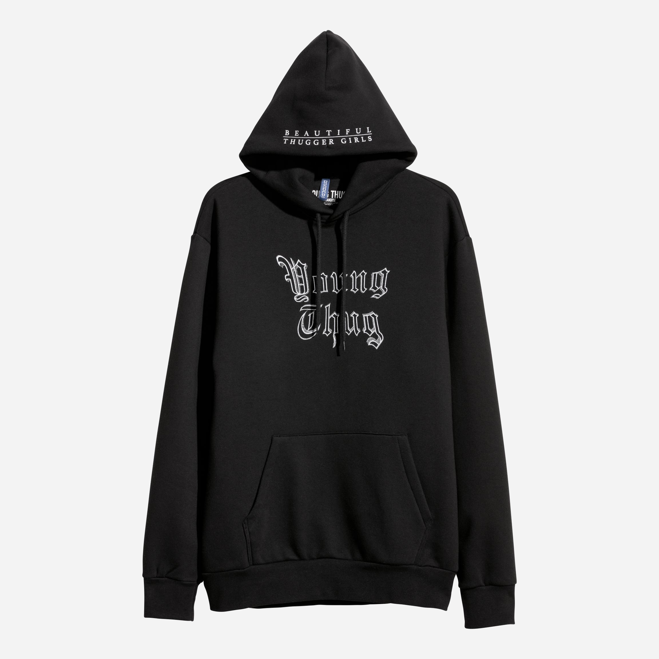 

Худи H&M 7461548 S Черное
