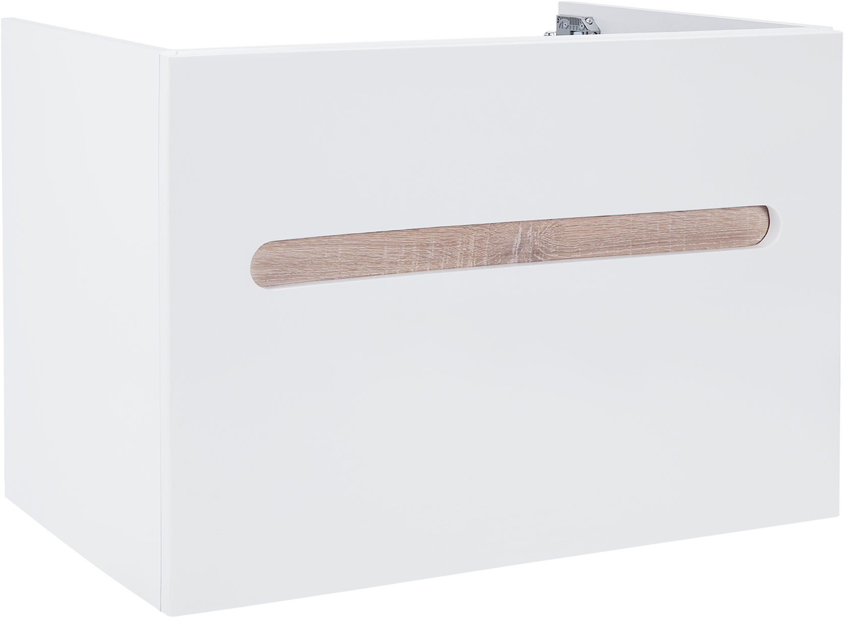 

Тумба подвесная QTAP Virgo 800х580х437 White/Whitish Oak QT1874TPА801W