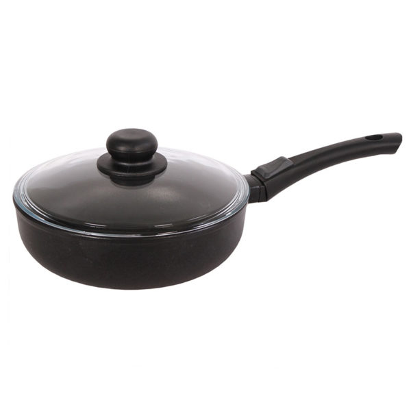 

Сковорода Биол Элегант со съемной ручкой и крышкой 24 см (24091ПС)