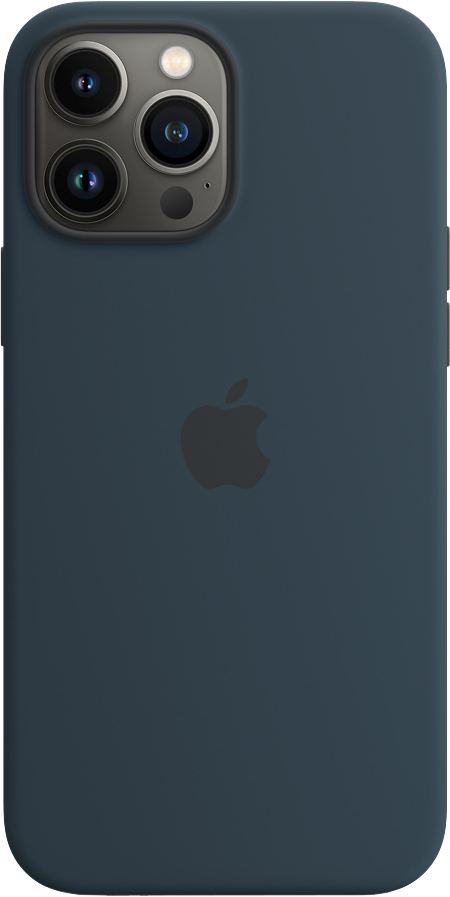 

Панель Apple MagSafe Silicone Case для Apple iPhone 13 Pro Max Abyss Blue (MM2T3ZE/A)