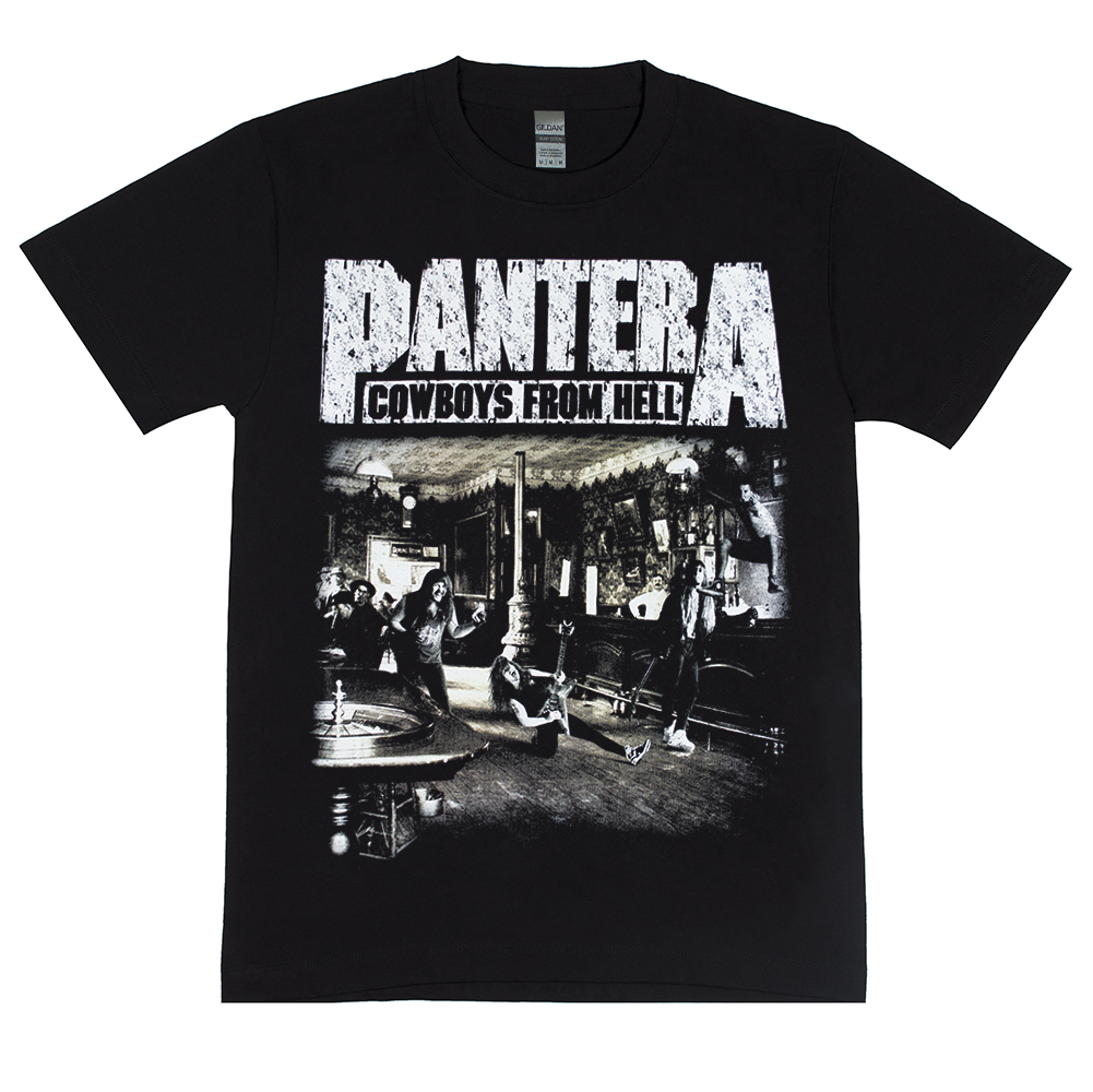 

Футболка Rockway Pantera "Cowboys from Hell" EU Черный , Размер S