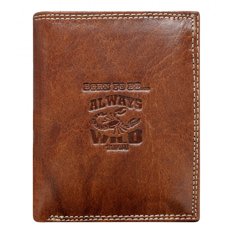 

Кошелек мужской Always Wild (N4-KBR COGNAC)
