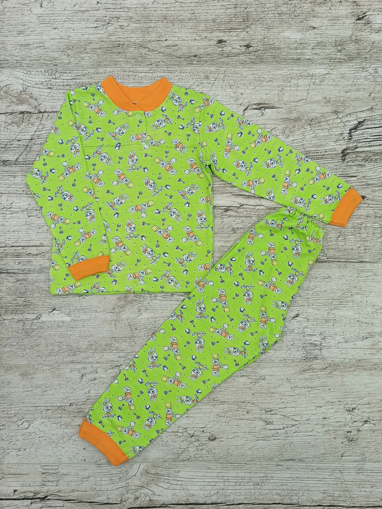 

Піжама з начосом для хлопчика Baby 00372, 86-98 см. (2-3 роки)