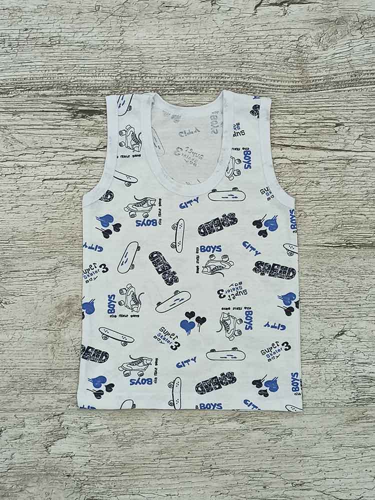 

Майка для хлопчика Boys 00762, 134-146 см. (9-10 років)