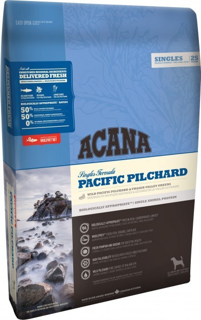 

Сухой гипоаллергенный корм для собак всех пород ACANA Pacific Pilchard 11.4 кг