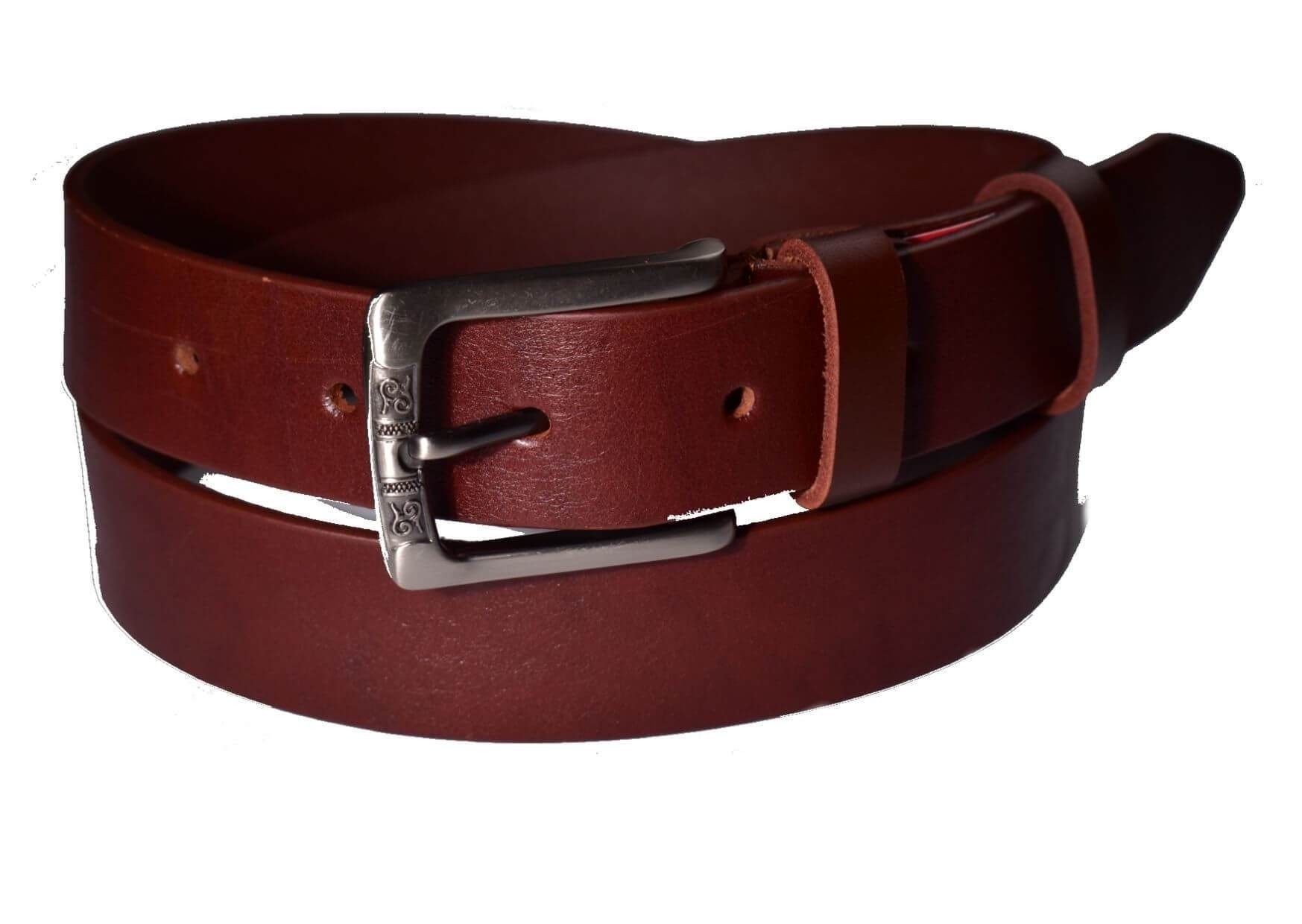 

Женский ремень кожаный Skipper SK07004 105 см Бордовый