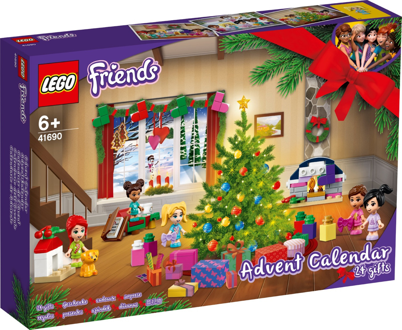 

Lego Friends Новогодний календарь Лего Френдс 41690