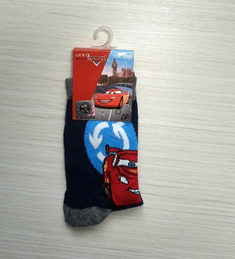 

Носки Disney Cars - , серые (653, Носки Disney Cars 31-34 , серые (653)