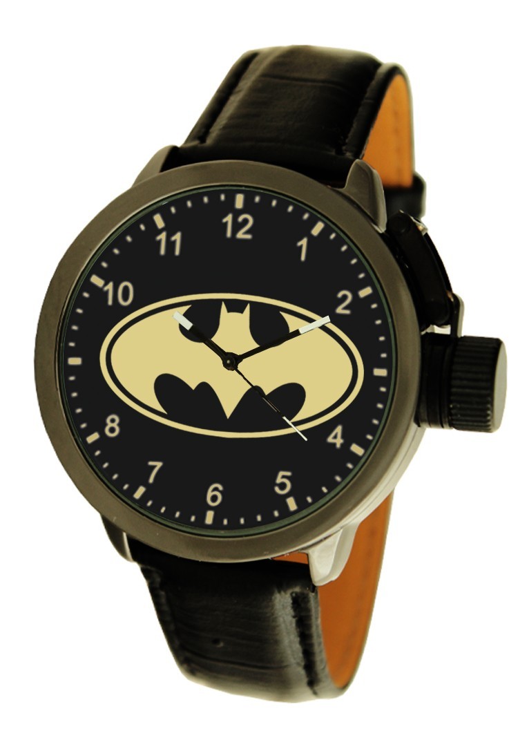 

Часы мужские наручные Бэтмен, Batman, кварцевый механизм, черные